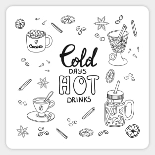 Hot drinks Sticker